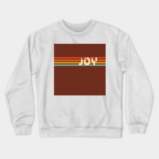 Retro Christmas Joy Crewneck Sweatshirt